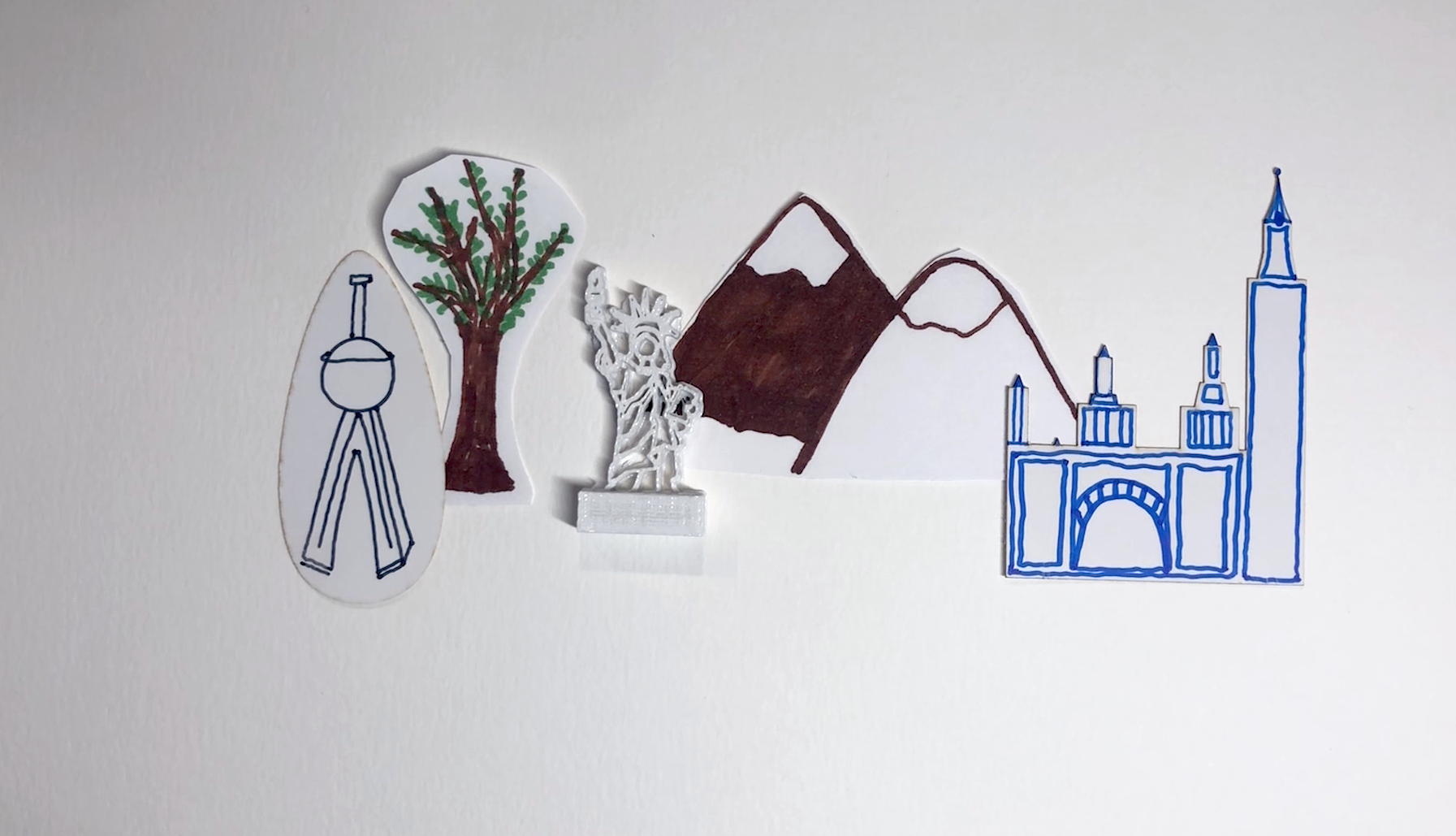 Friday Doodling Prompt: Doodle Your Favorite Landmarks