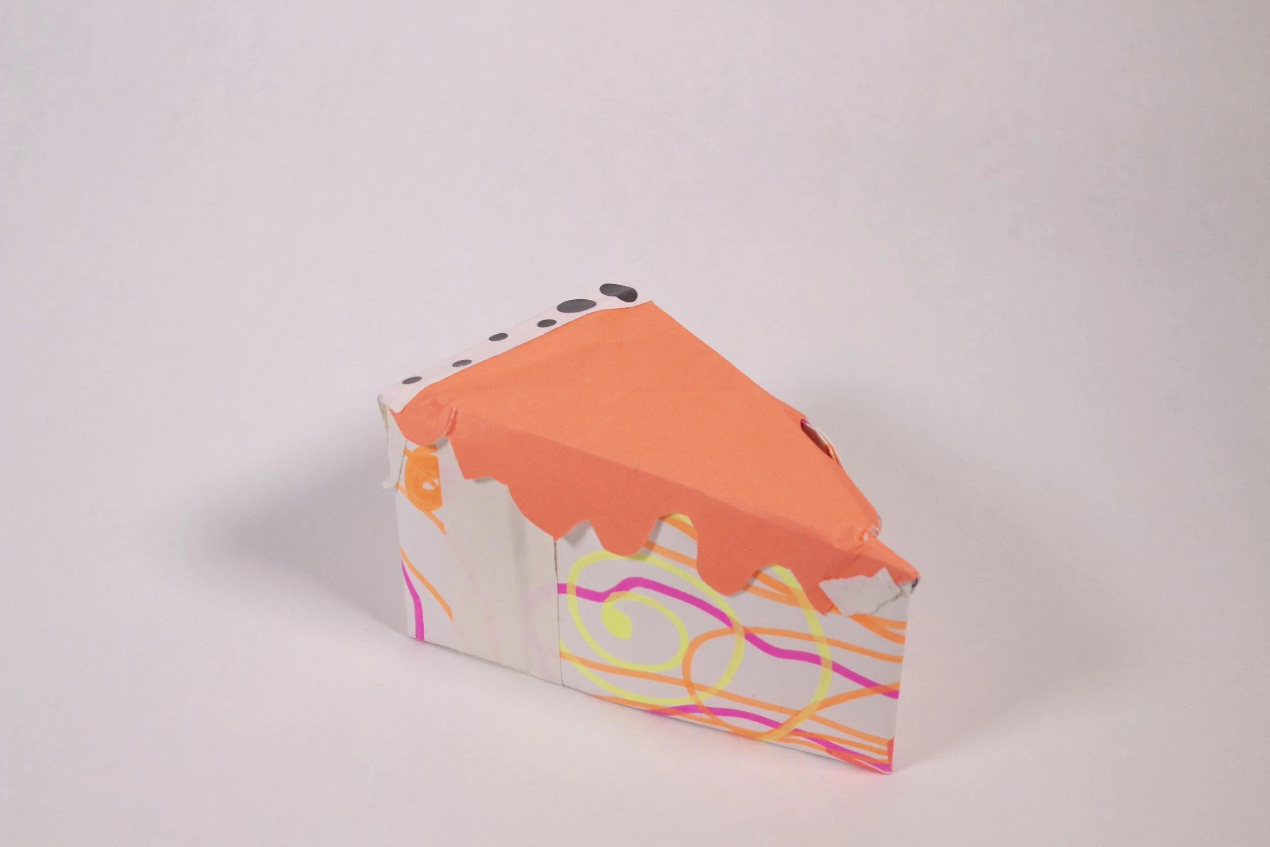 Monday Origami Prompt: How to Make a Cake with Paper