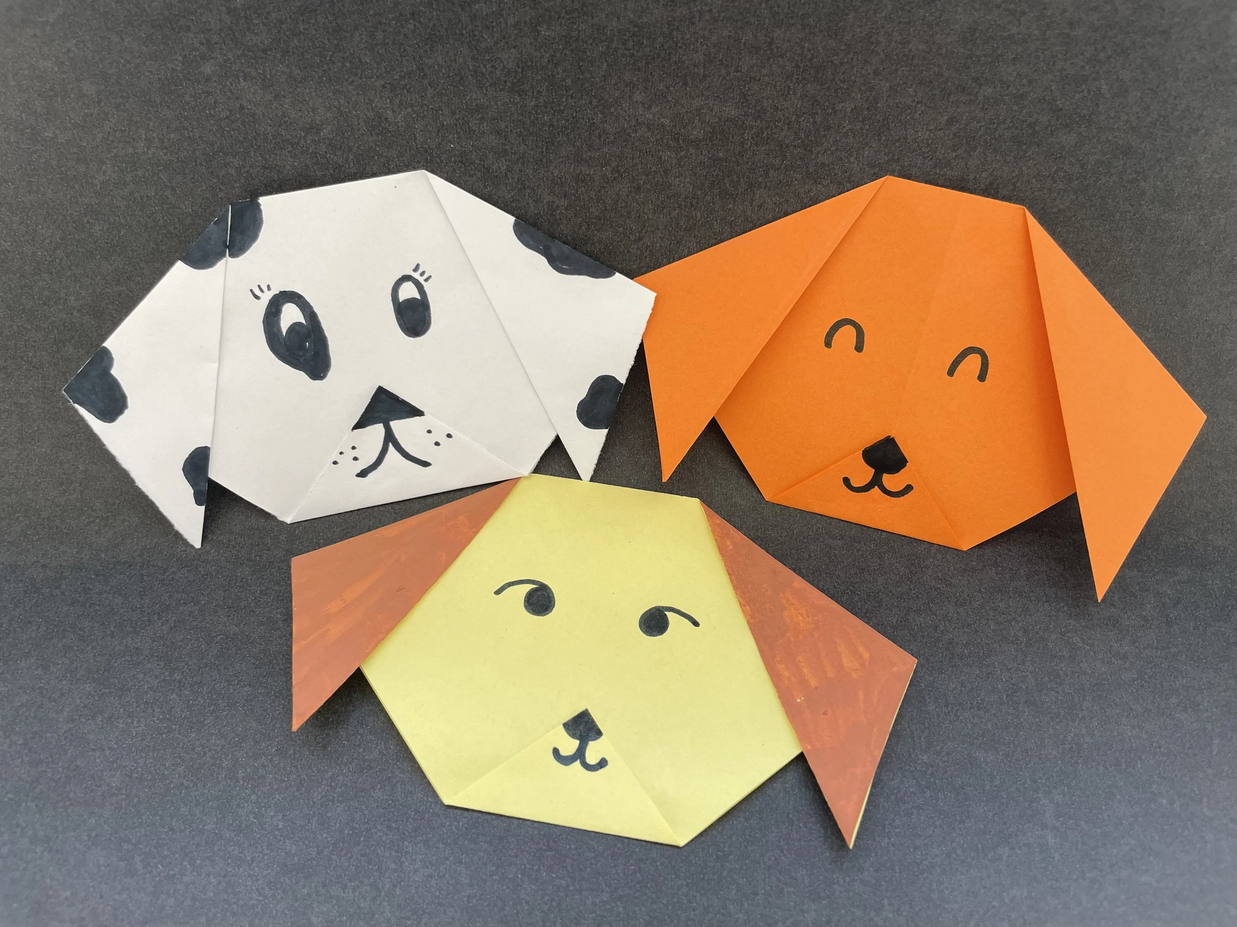 Monday Origami Prompt: How to Make a Cute Dog