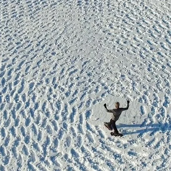 Draw the Most Beautiful Snow Art