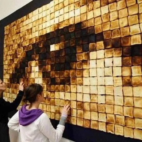 Use The Weirdest Material To Make A Mosaic Masterpiece