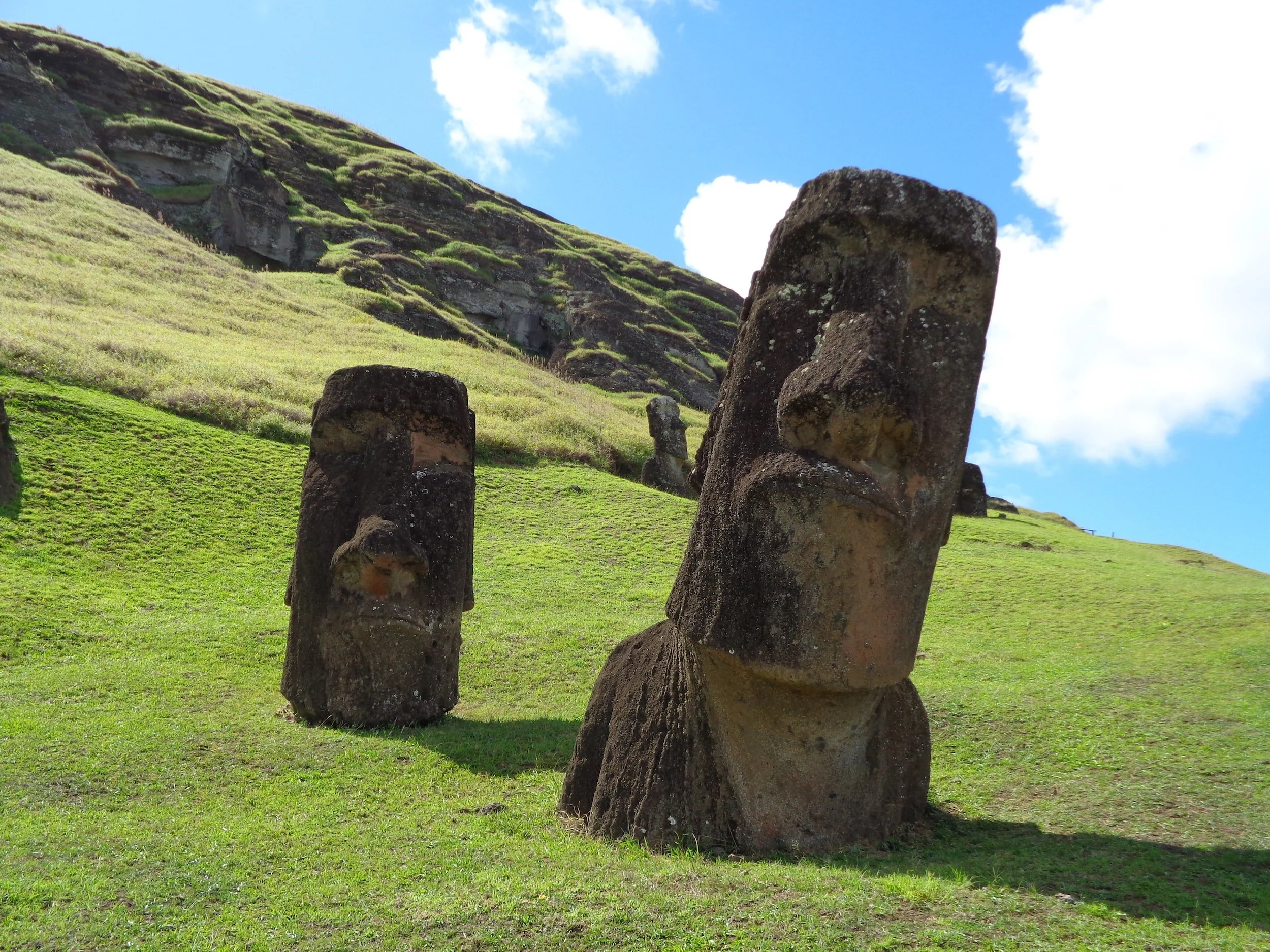 Solve the Scientific Mystery of The Sudden Appearance of a New Moai