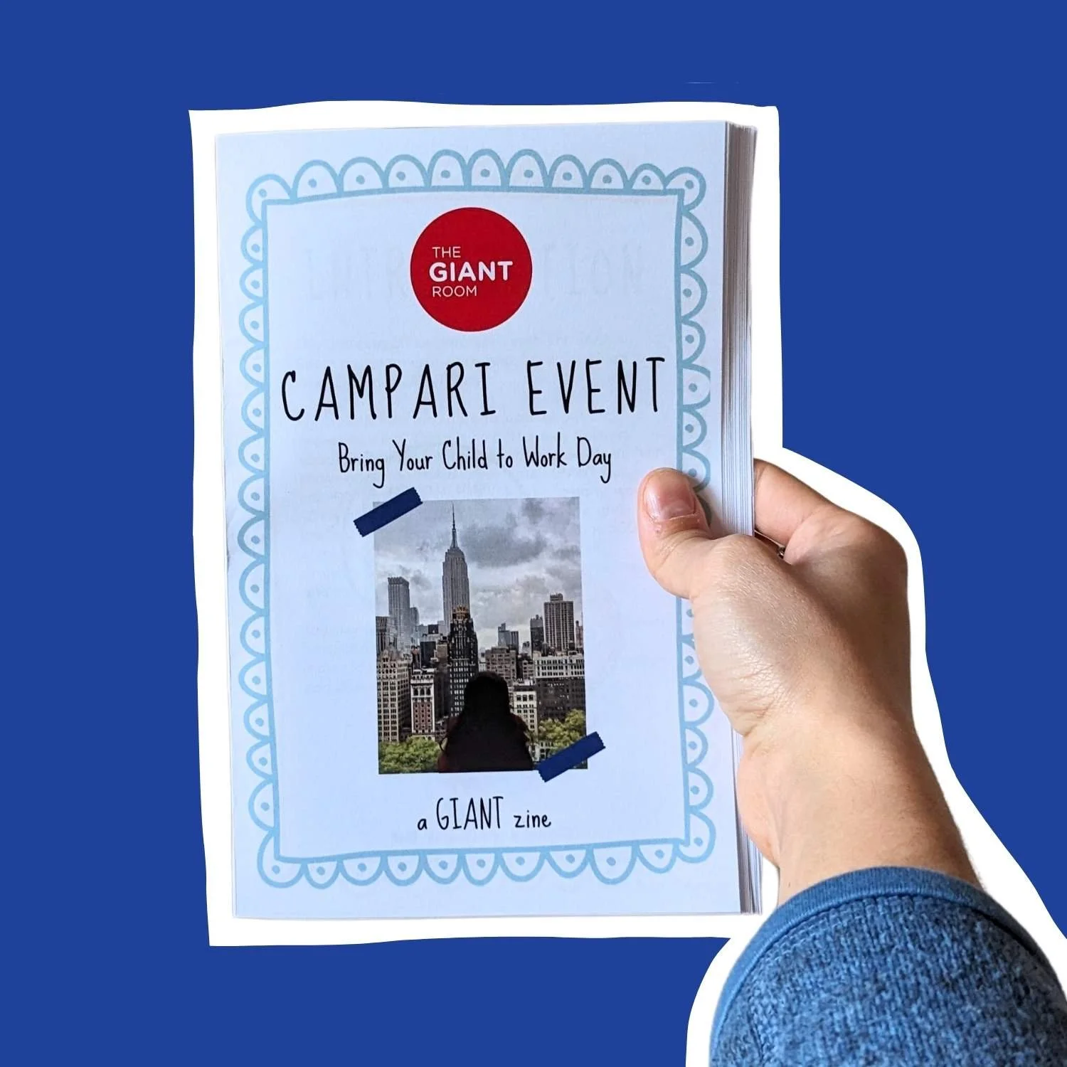 Bring Your Kid to Work Day at Campari Offices: A Zine