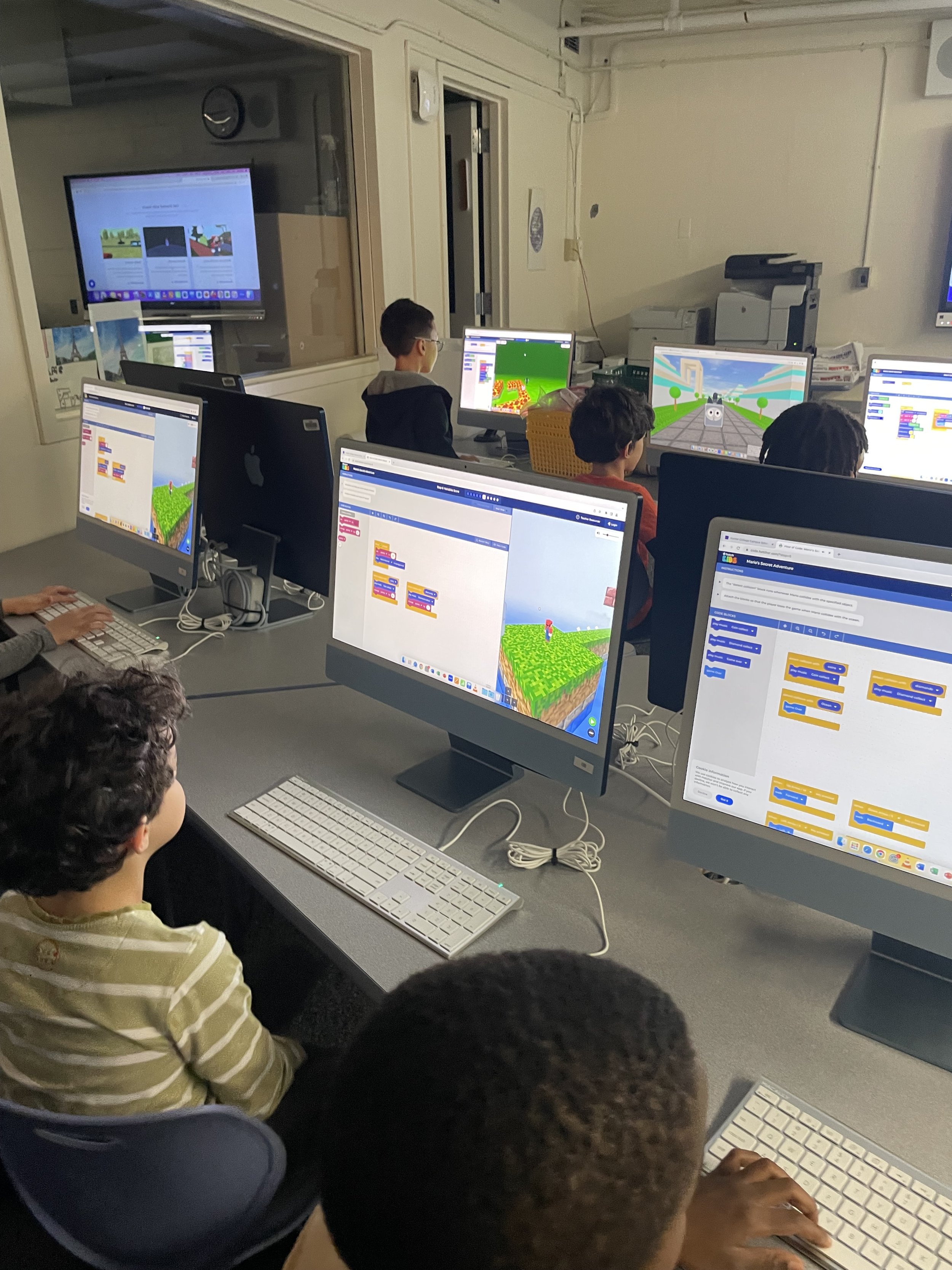 Coding Can Be Fun and Playful - Minecraft Coding Class at Hunter ...