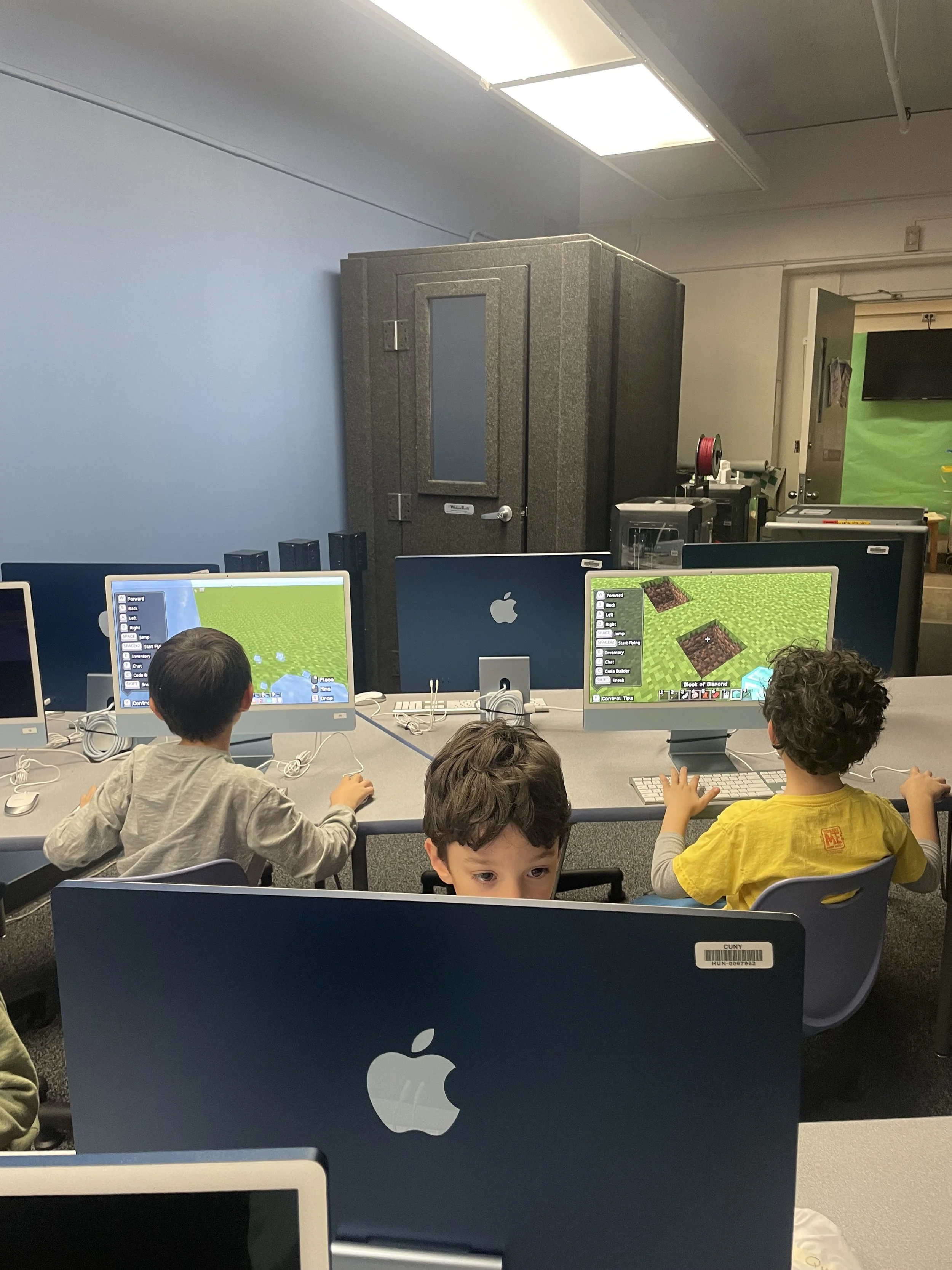 Coding Can Be Fun and Playful - Minecraft Coding Class at Hunter ...