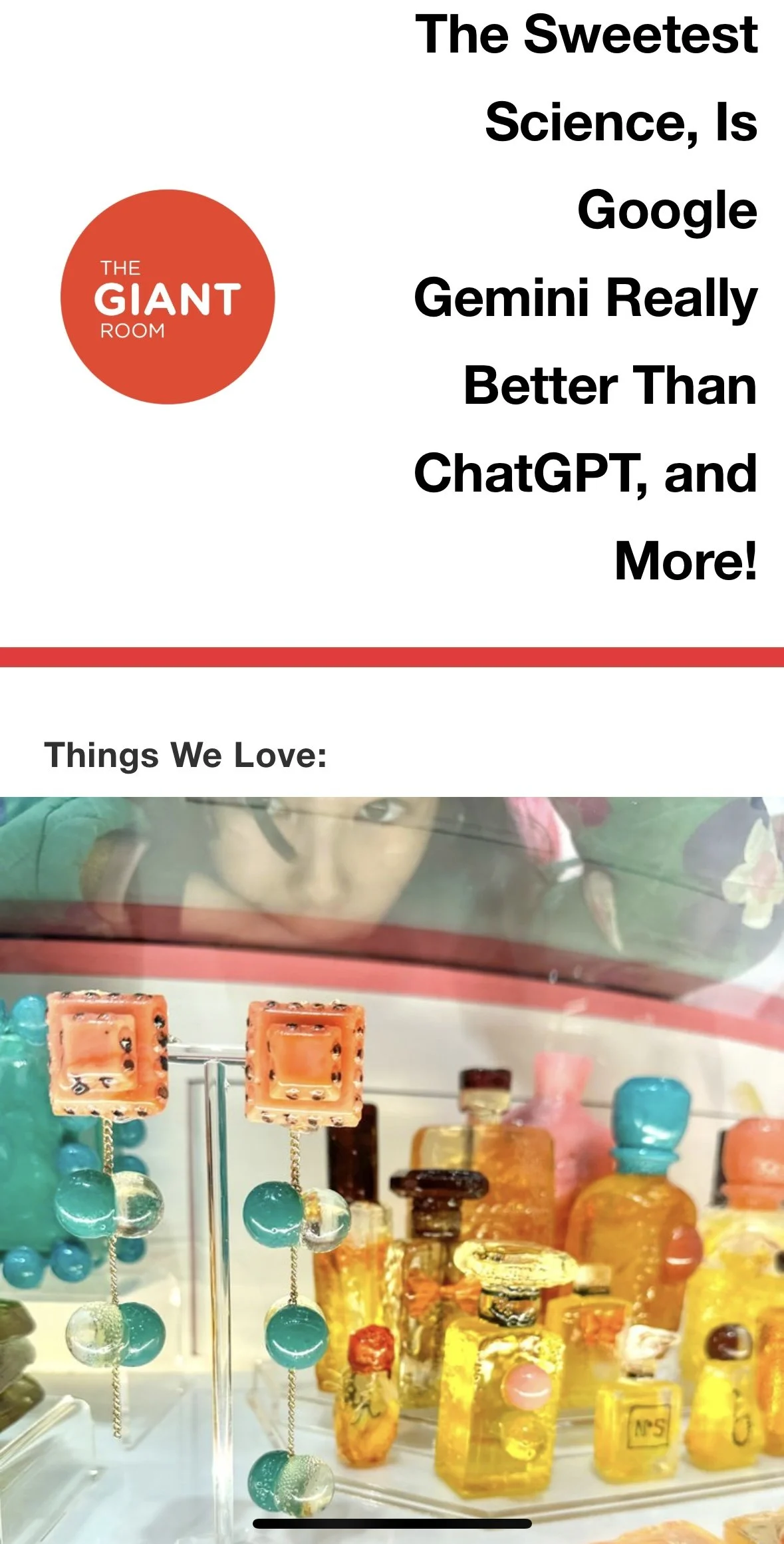 The Sweetest Science, Is Google Gemini Really Better Than ChatGPT, and More!