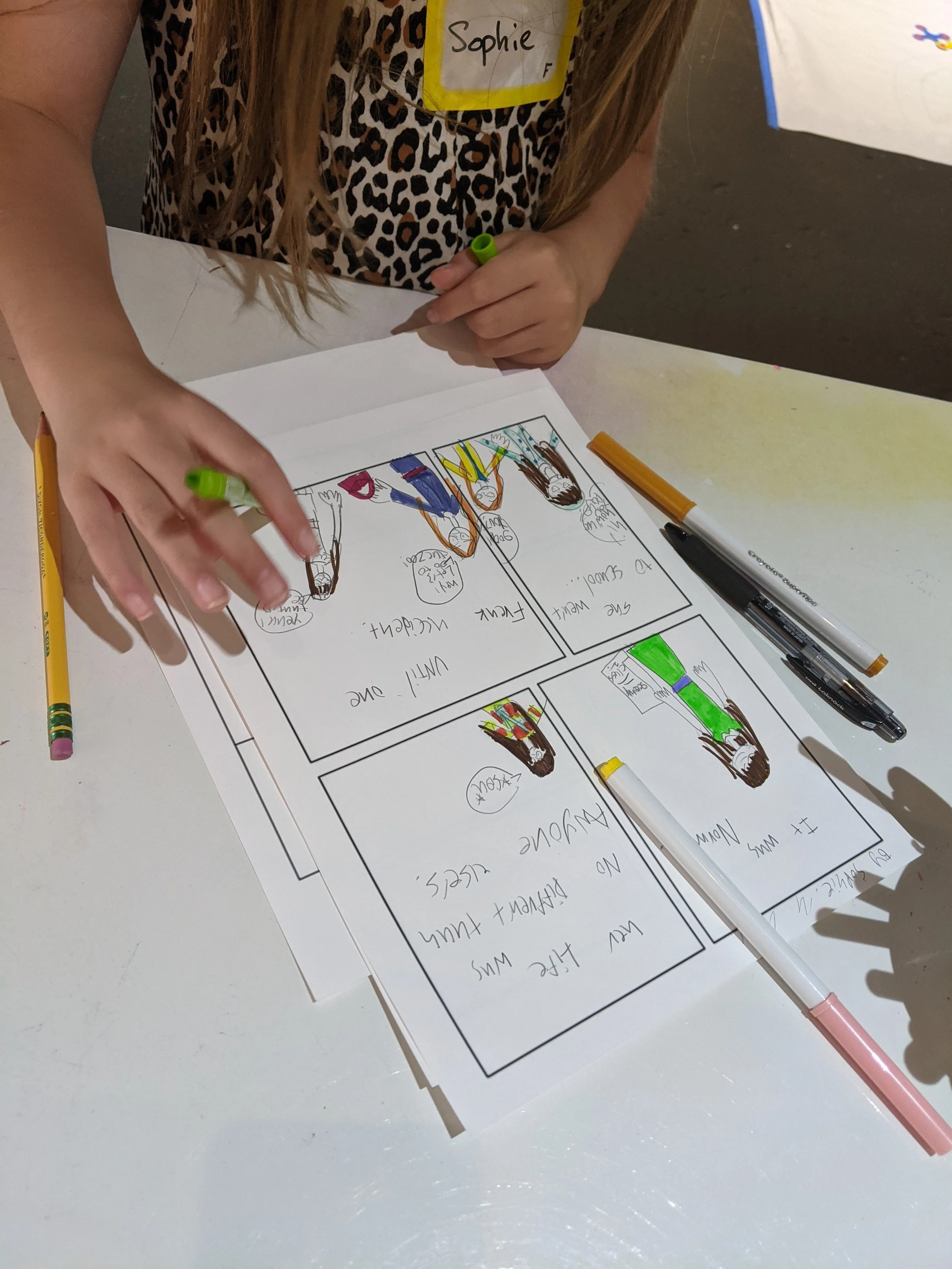 Publish Your Own Comic Strip Stories at Gunn Memorial Library!