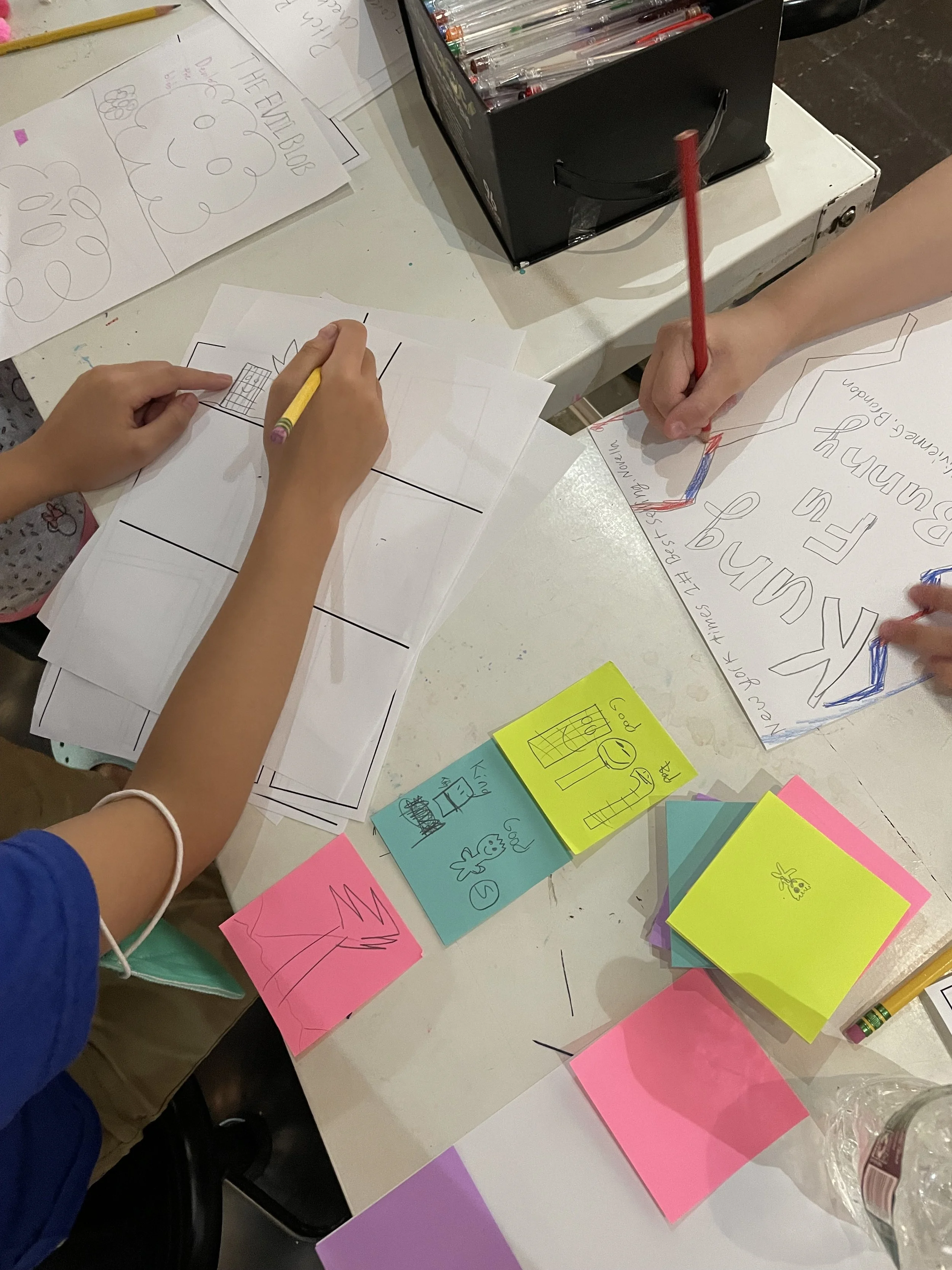 Comics and Creations at Gunn Memorial Library!