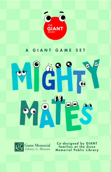 GIANT Game Set: Mighty Mates at Gunn Memorial Public Library