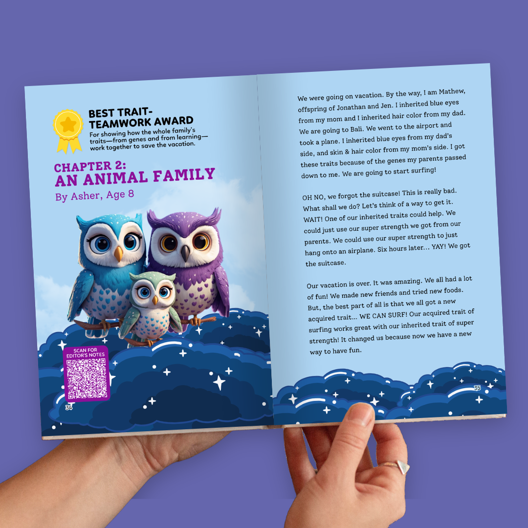 GIANT Chapter Book: How the Animals Got Their Cool Traits... On Vacation!