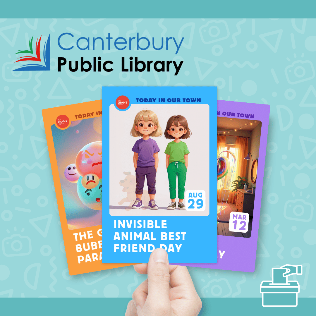 Design Holiday Trading Cards at Canterbury Public Library