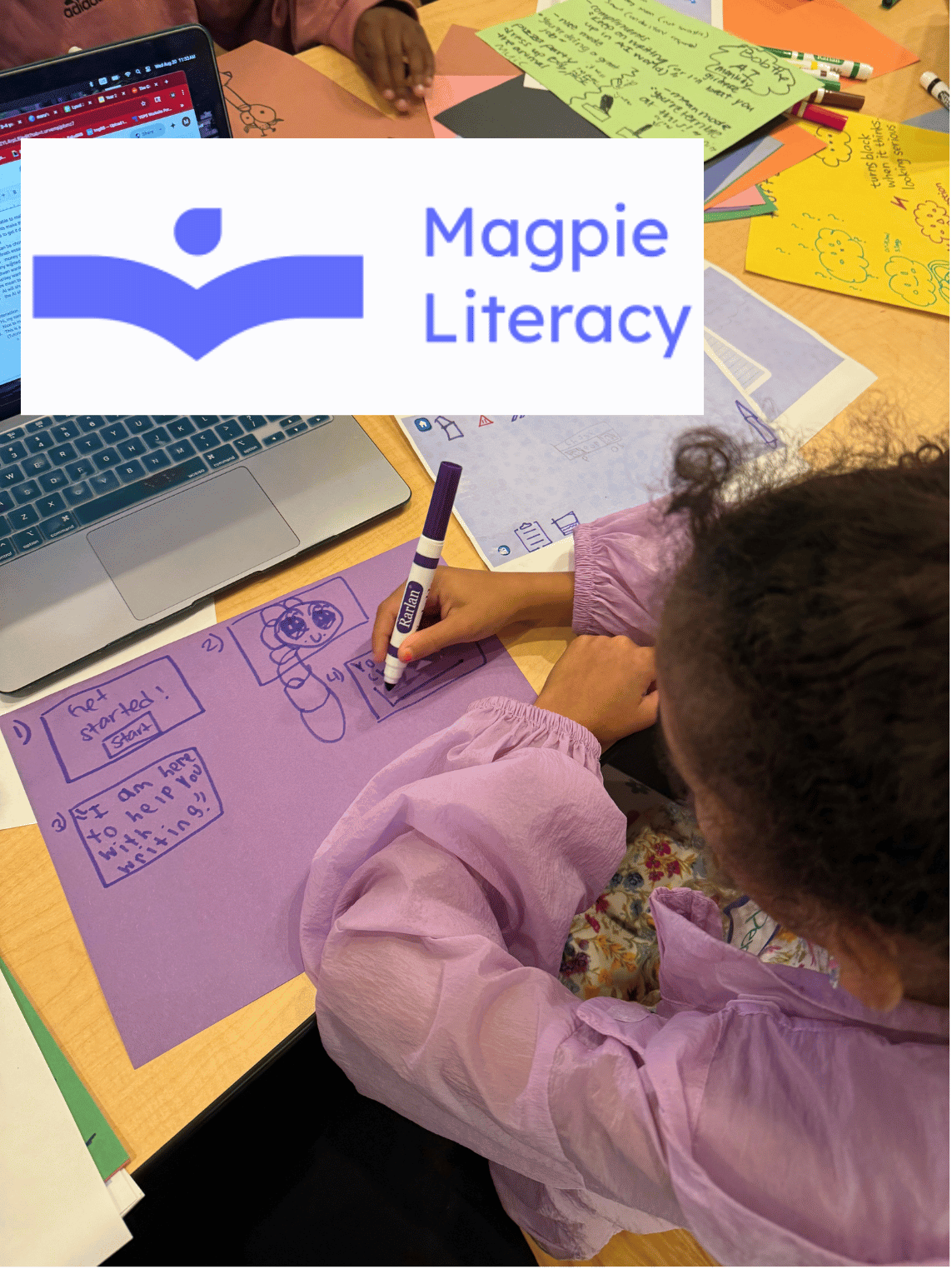 The GIANT Room partners with Joan Ganz Cooney Center and Magpie Literacy