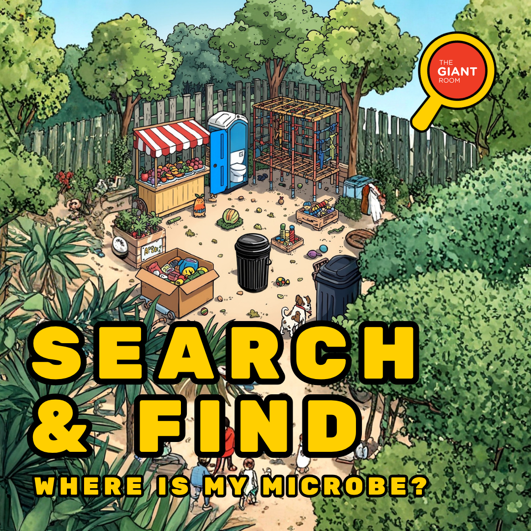 GIANT Game Set: Search &amp; Find Microbe Trading Cards