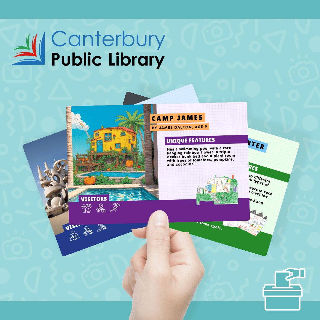 Design Your Own Community Buildings at Canterbury Public Library