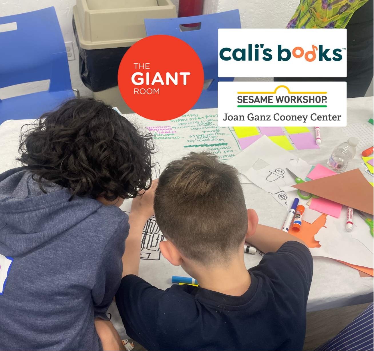 The GIANT Room partners with Joan Ganz Cooney Center and Cali's Books
