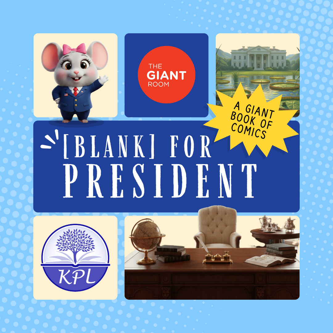 GIANT Comic Book: [BLANK] For President Cartoons
