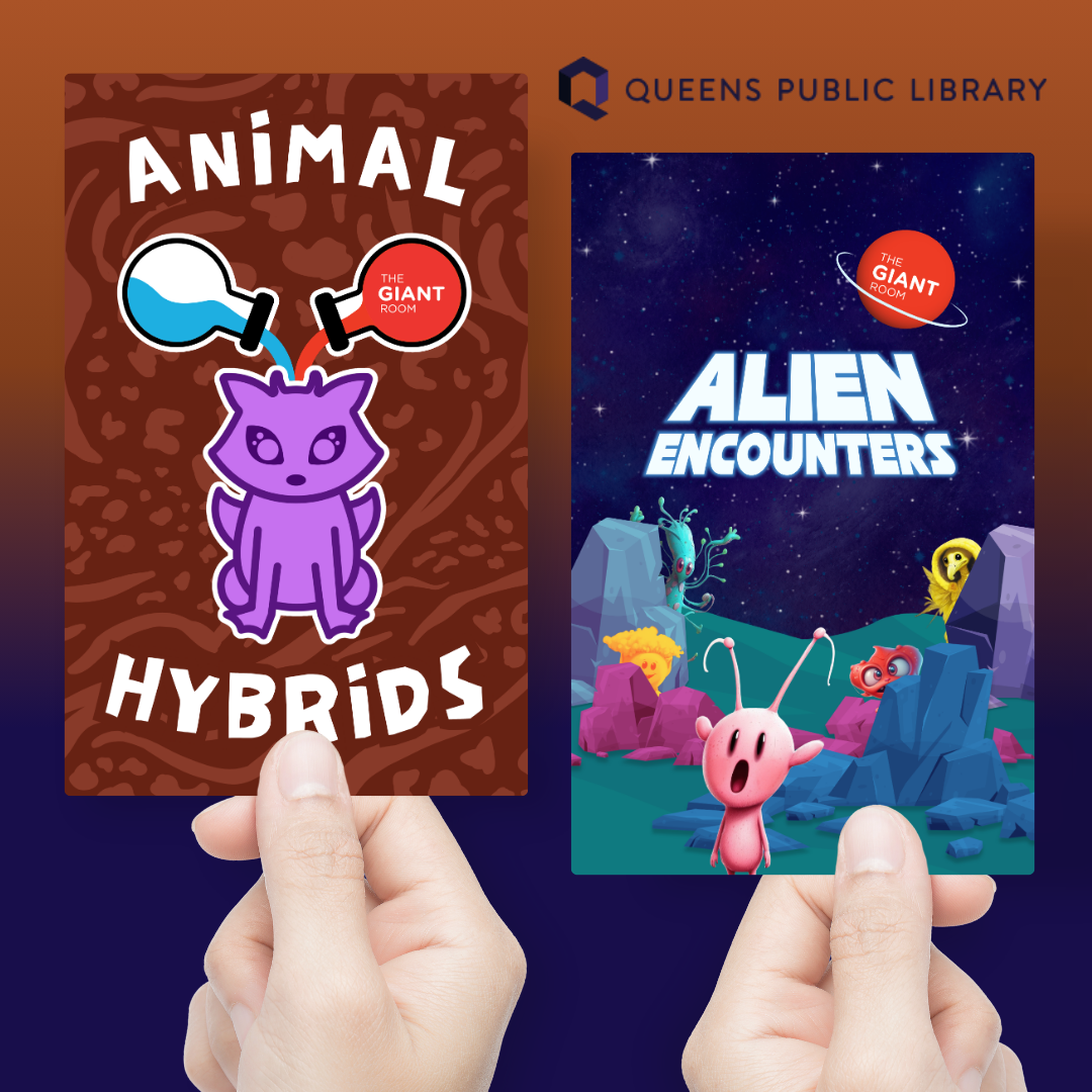 GIANT Trading Cards: Animals and Aliens at Langston Hughes Community Library and Cultural Center