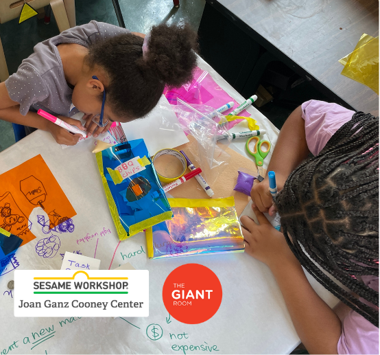 The GIANT Room has partnered with ExploreLearning, and Joan Ganz Cooney Center at Sesame Workshop for a new round of co-design workshops!