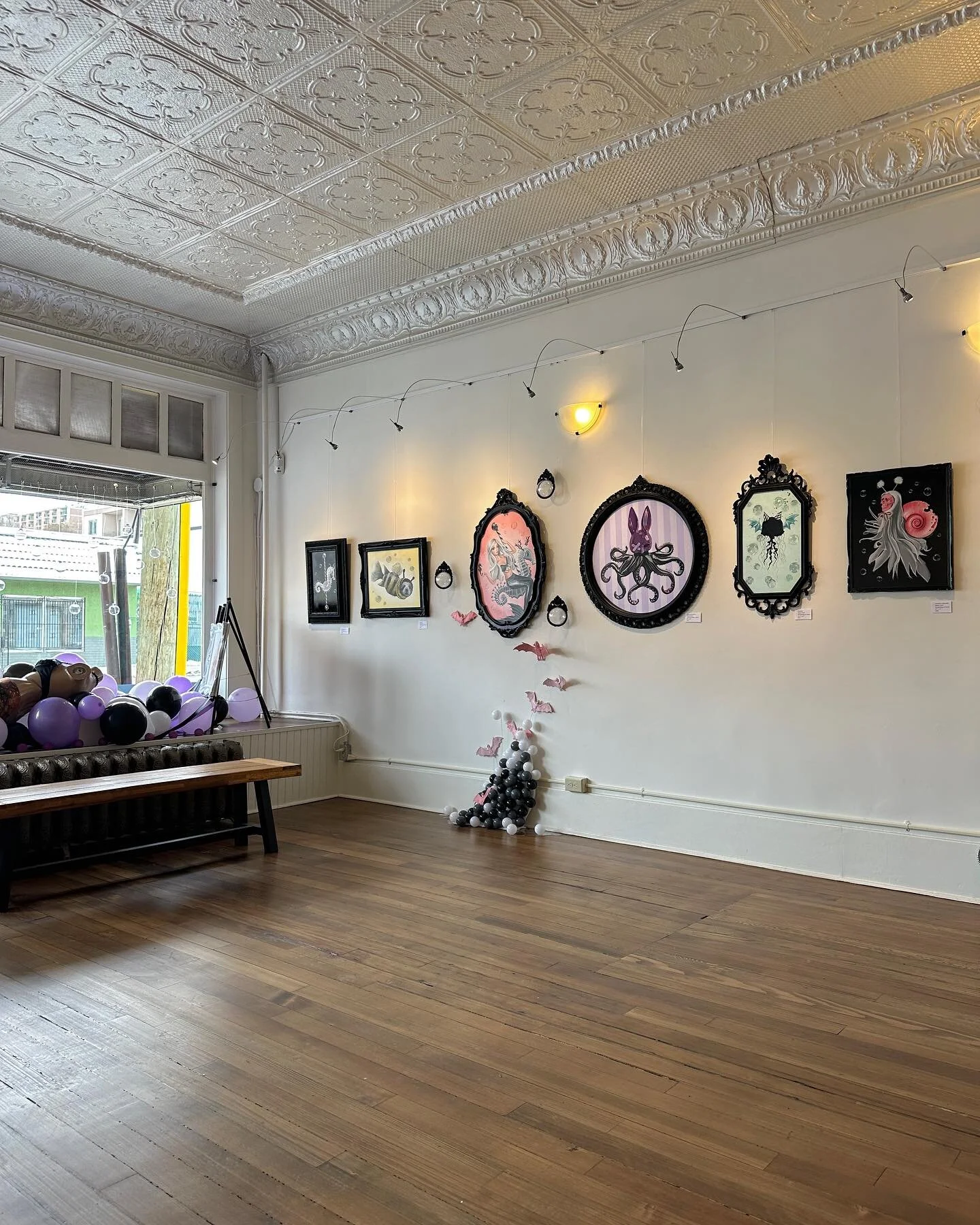Last day our exhibition is open to the public! You can stop by and add to our community art piece and kids can add to our &ldquo;Water Closet&rdquo; 😄🎨Gallery.

I&rsquo;ve also been doing something else unique and fun at the building with my mermai
