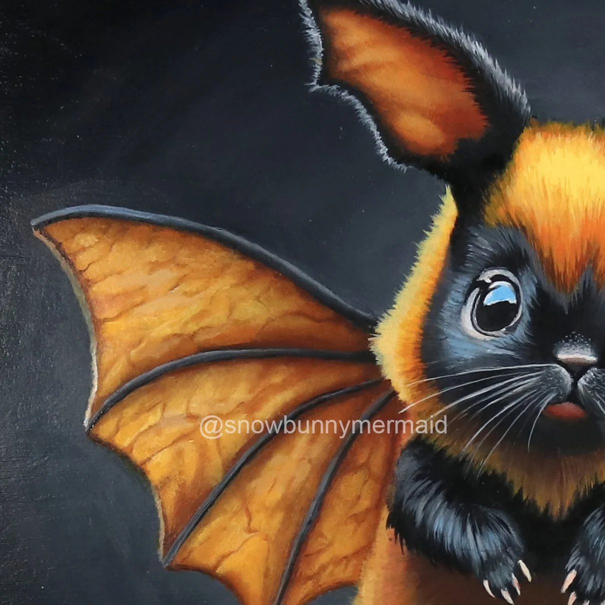 Bumblebite_Alison_Frank_Artist_Painting_bat_bee_bunny-detail.jpg