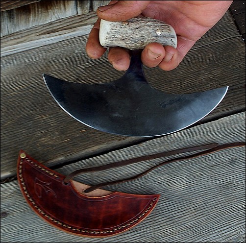 Handmade Single Stem Ulu Knives