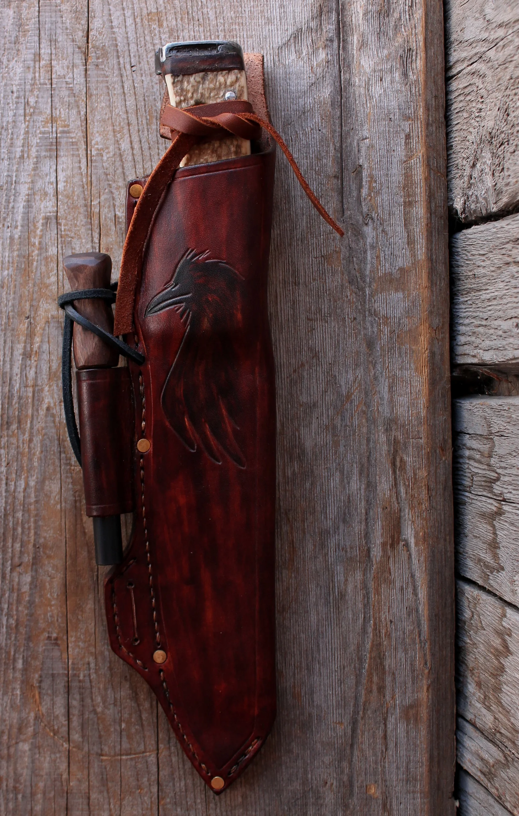 Custom Made Boreal Raven Sheath