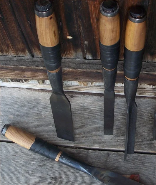 Framing chisels, handmade custom to order.