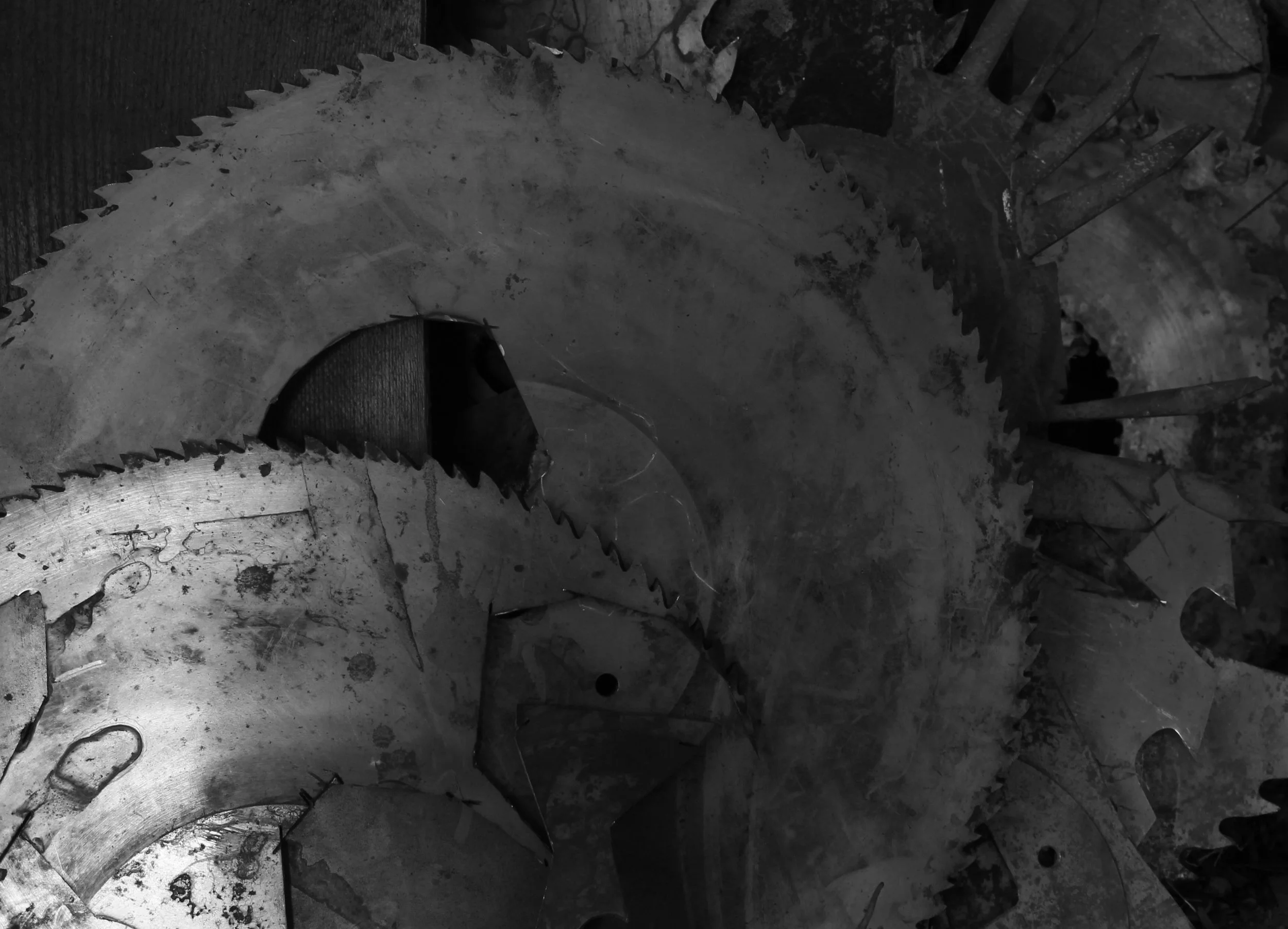 Lumber mill high carbon saw blade steel stock for lighter adze blade steel.
