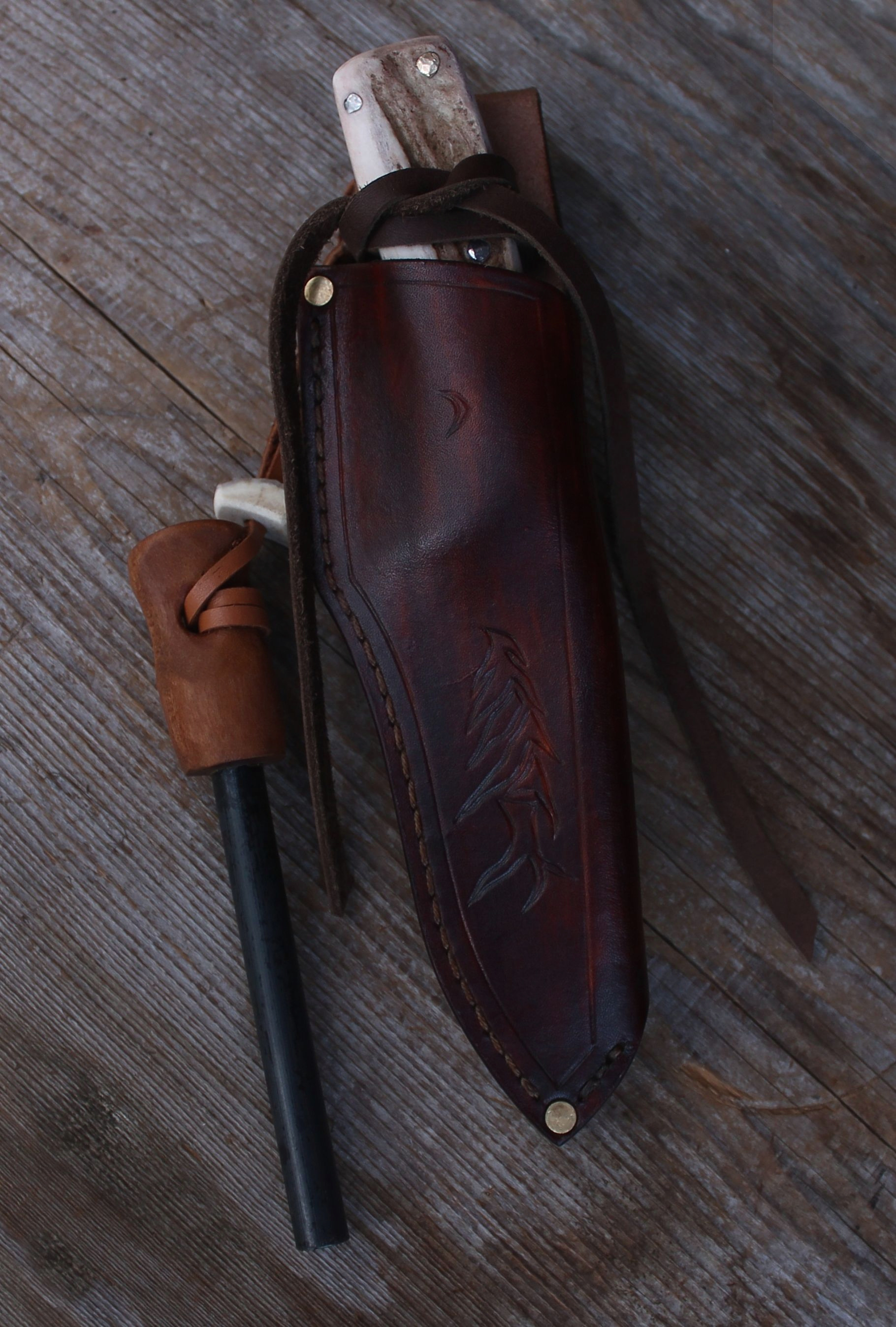 Small Custom Drop Point Knife
