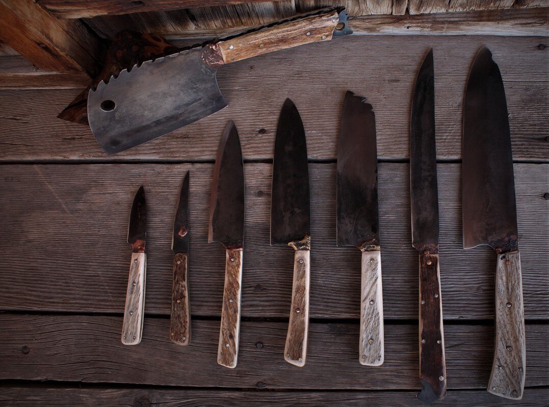 Handmade Kitchen Knives Set