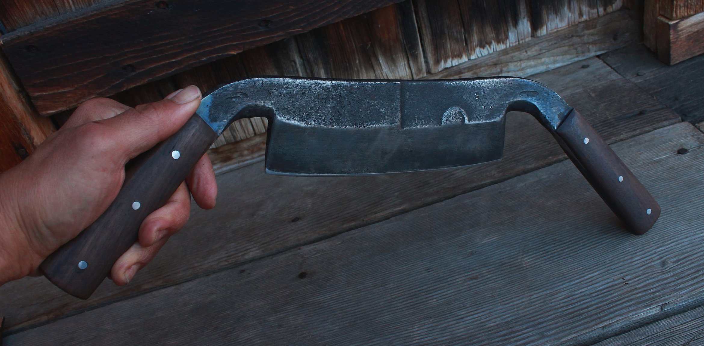 Hand-forged Draw-Knives from Buffalo Tool Forge