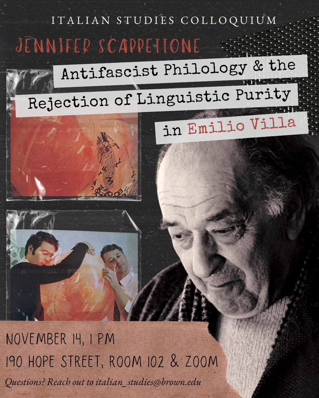 ANTIFASCIST PHILOLOGY AT BROWN