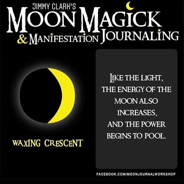 Like the light, the energy of the moon also increases, and the power begins to pool.
.
.
.
#jcmusicandwellness #moonmagickandmanifestationjournaling #moonmagick #waxingcrescent #crescentmoon #energyflow #energy #growth #light #expansion #pagansofinst