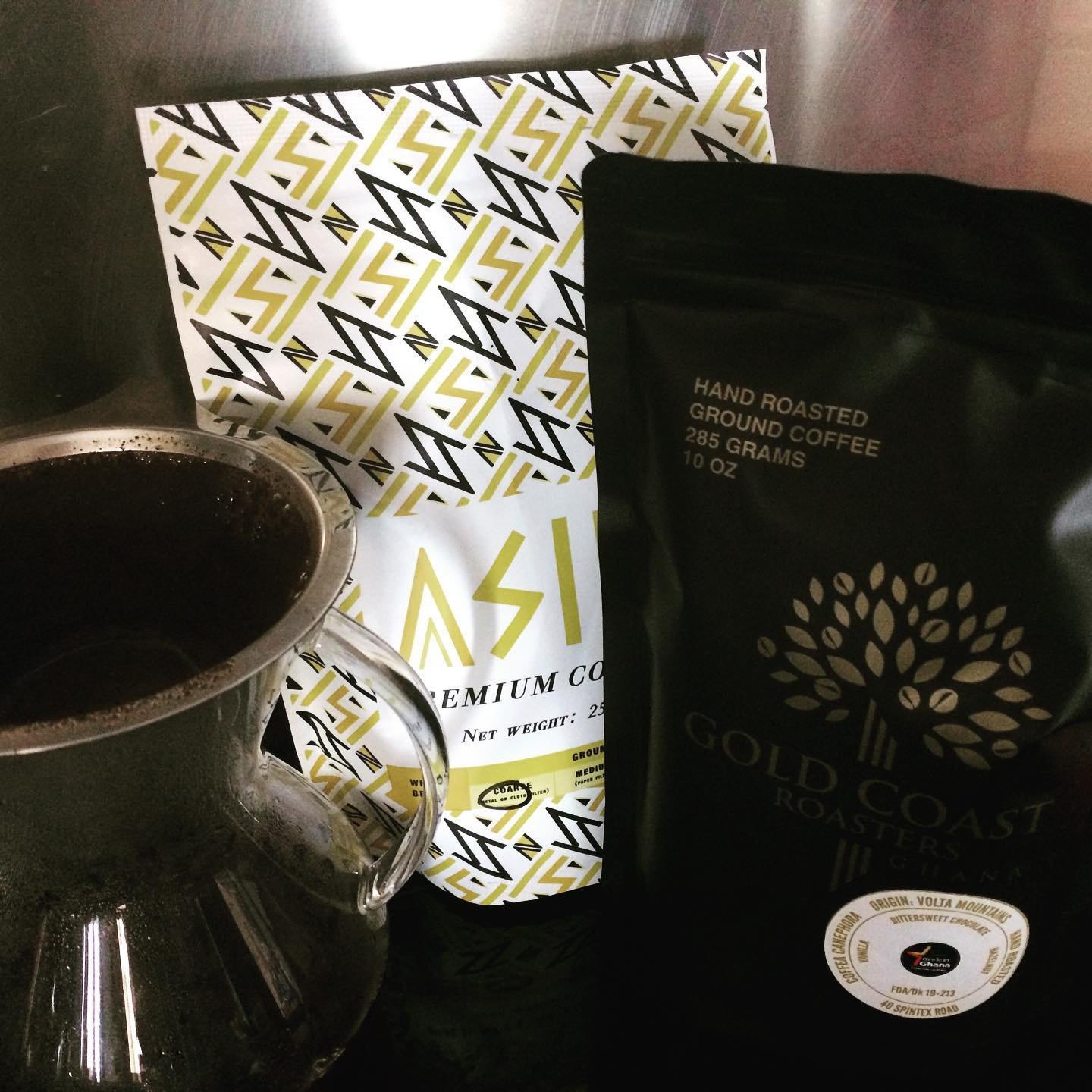 Ghanaian delicacies - Episode 2

So many great options for local coffee brands:
@goldcoastroasters
@asili_coffee
Not pictured:  @cafemagnifico_
@jamestowncoffeegh (2nd pic is from @maxlugavere)

#coffee #geniusfood #wholefood #ghana