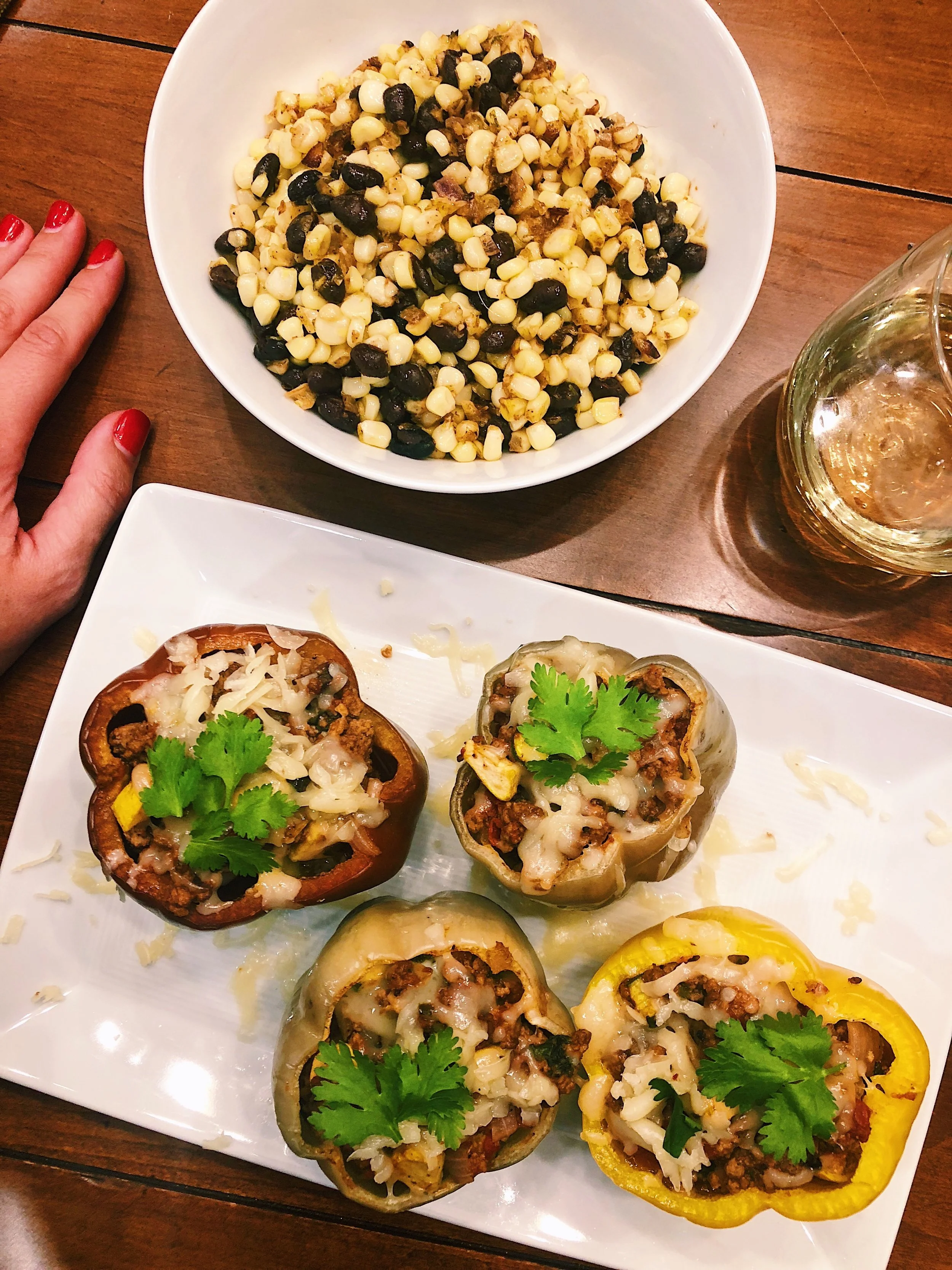 STUFFED BELL PEPPERS