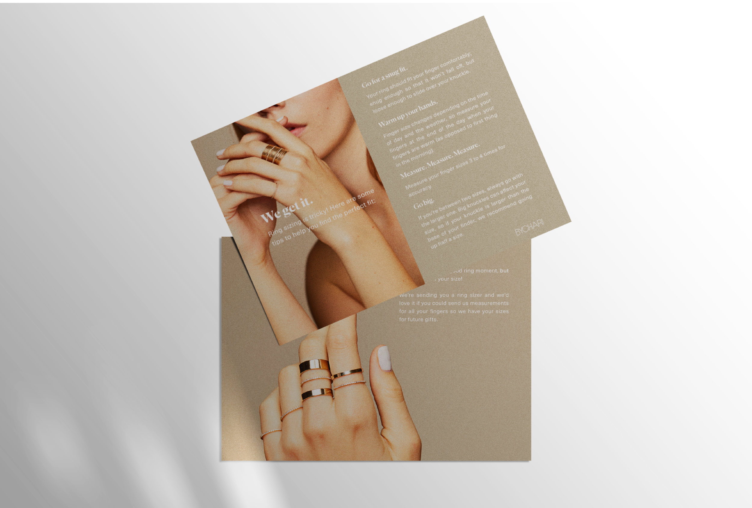 Project: Ring-Size Postcard
