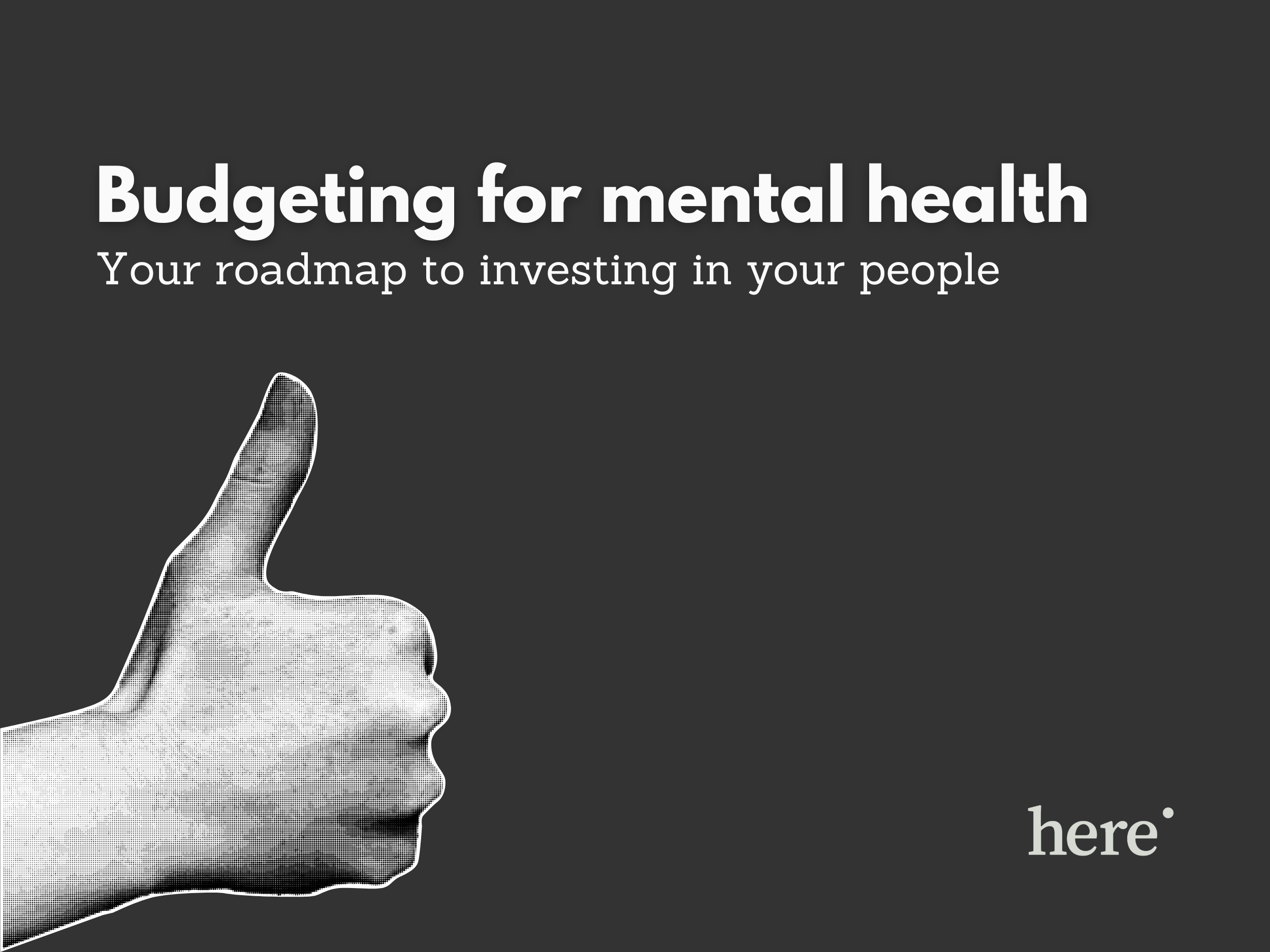 Budgeting for Mental Health: Investing in Training and Peer Support Programs
