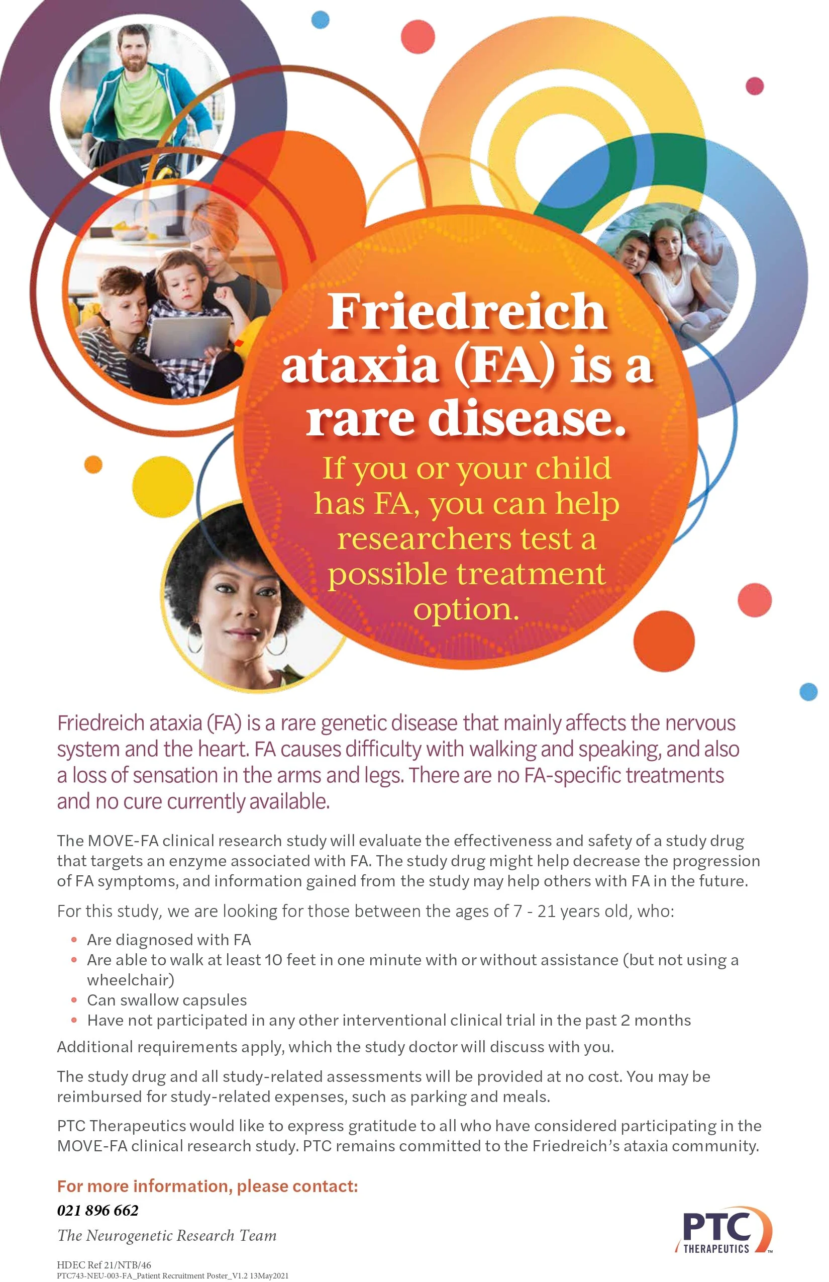 New Research Opportunity for People with FA