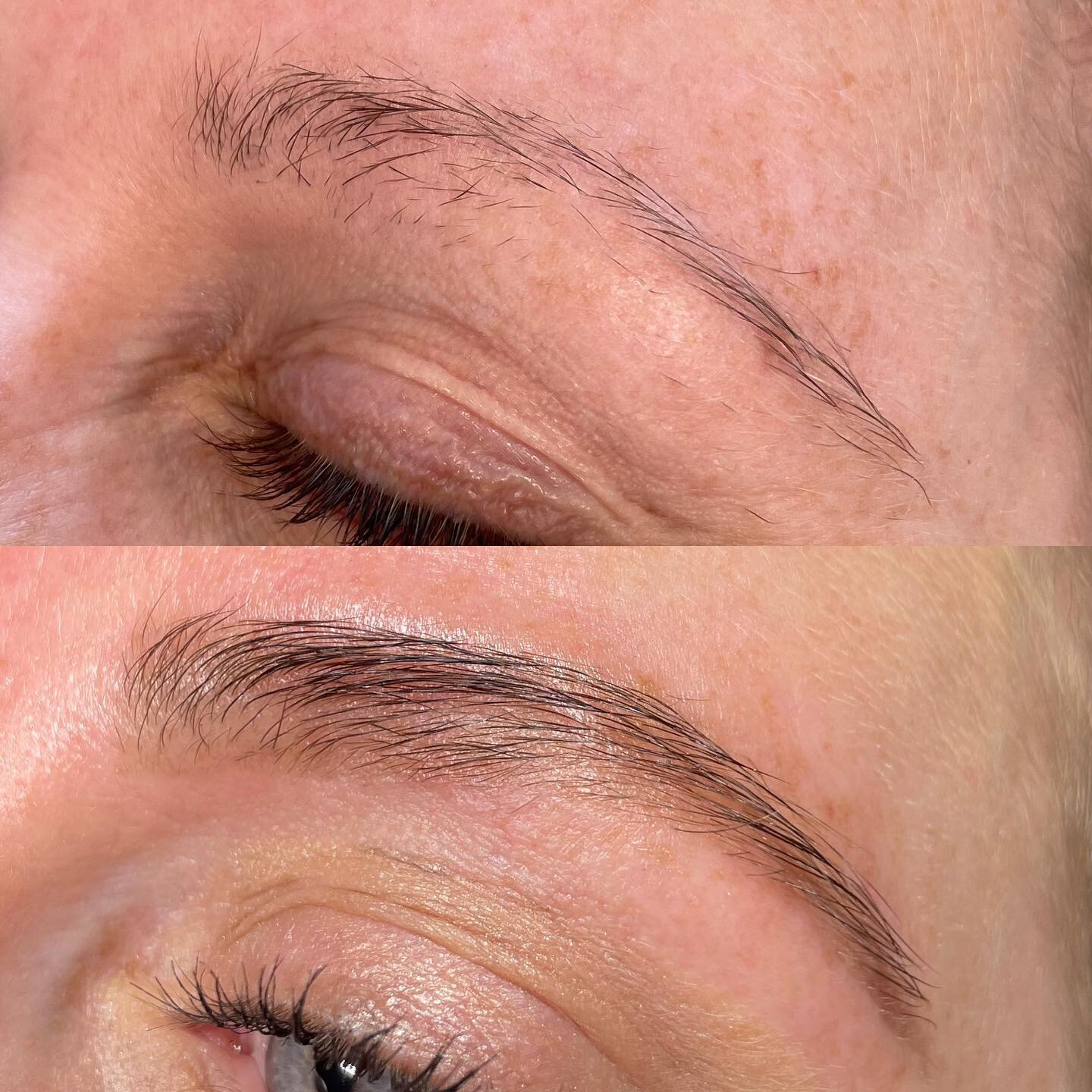 Can we just take a moment to appreciate the power of a good brow rehab programme 🪄

This before and after is taken 6 months apart. With the magic of @revitalashnewzealand Brow serum &amp; regular brow appointments, we are almost there 👏🏼

For more