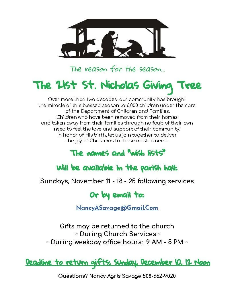St. Nicholas Giving Tree