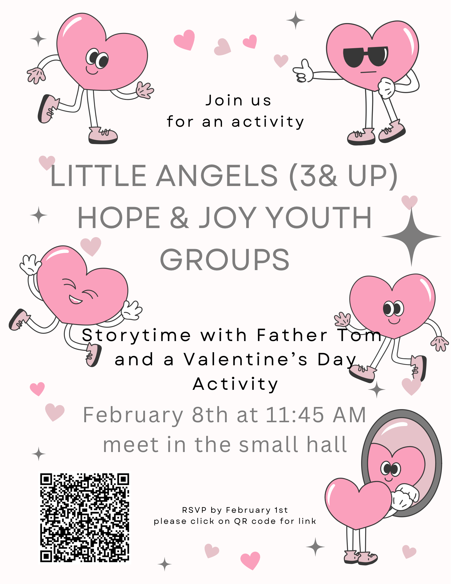 Little Angels/Hope/Joy February Event