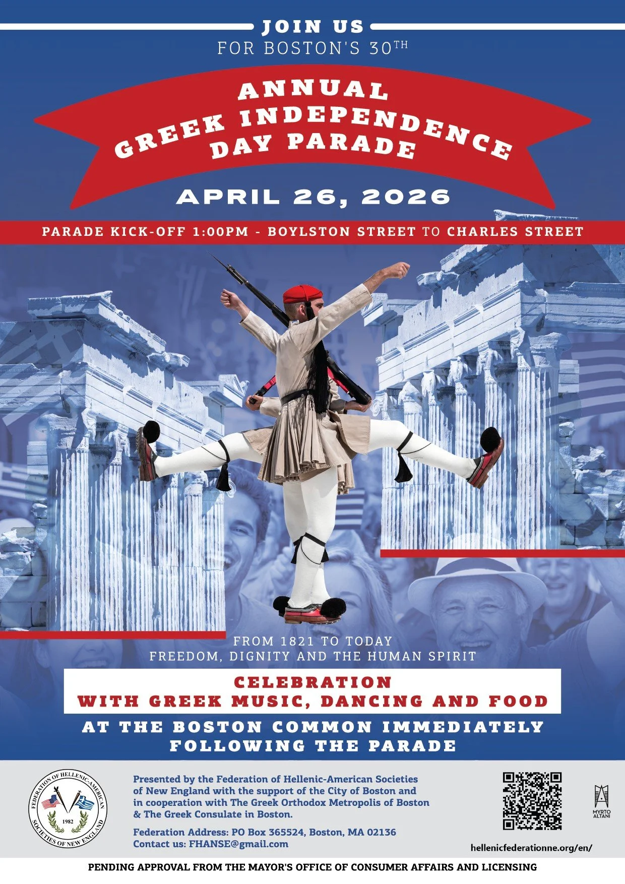 Greek Independence Day Parade in Boston