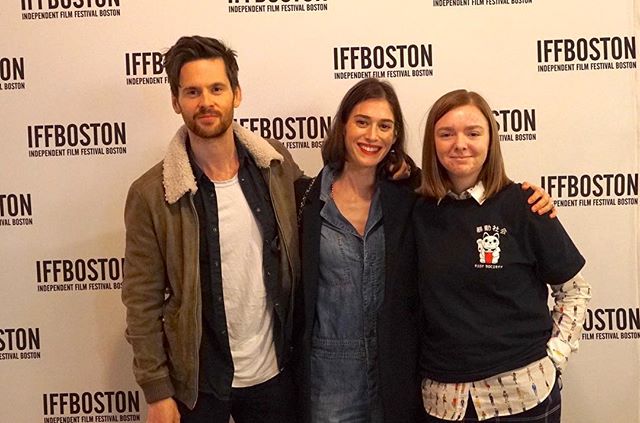 And thanks to the mighty @elsiekfisher for coming out to support. If you haven&rsquo;t seen her exceptional performance in @eighthgrademov yet then please rectify that immediately. It is, as the kids say, 🔥. #thetollroad #iffboston #eighthgrade
