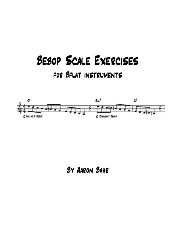 Bebop Exercises (B flat part)
