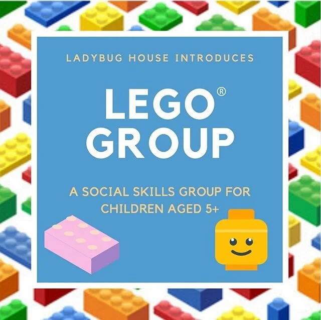New Social Skills Groups available via Telehealth! 🐞Swipe across and see our website for more details and to enquire https://www.ladybughouse.com.au/lego?rq=lego