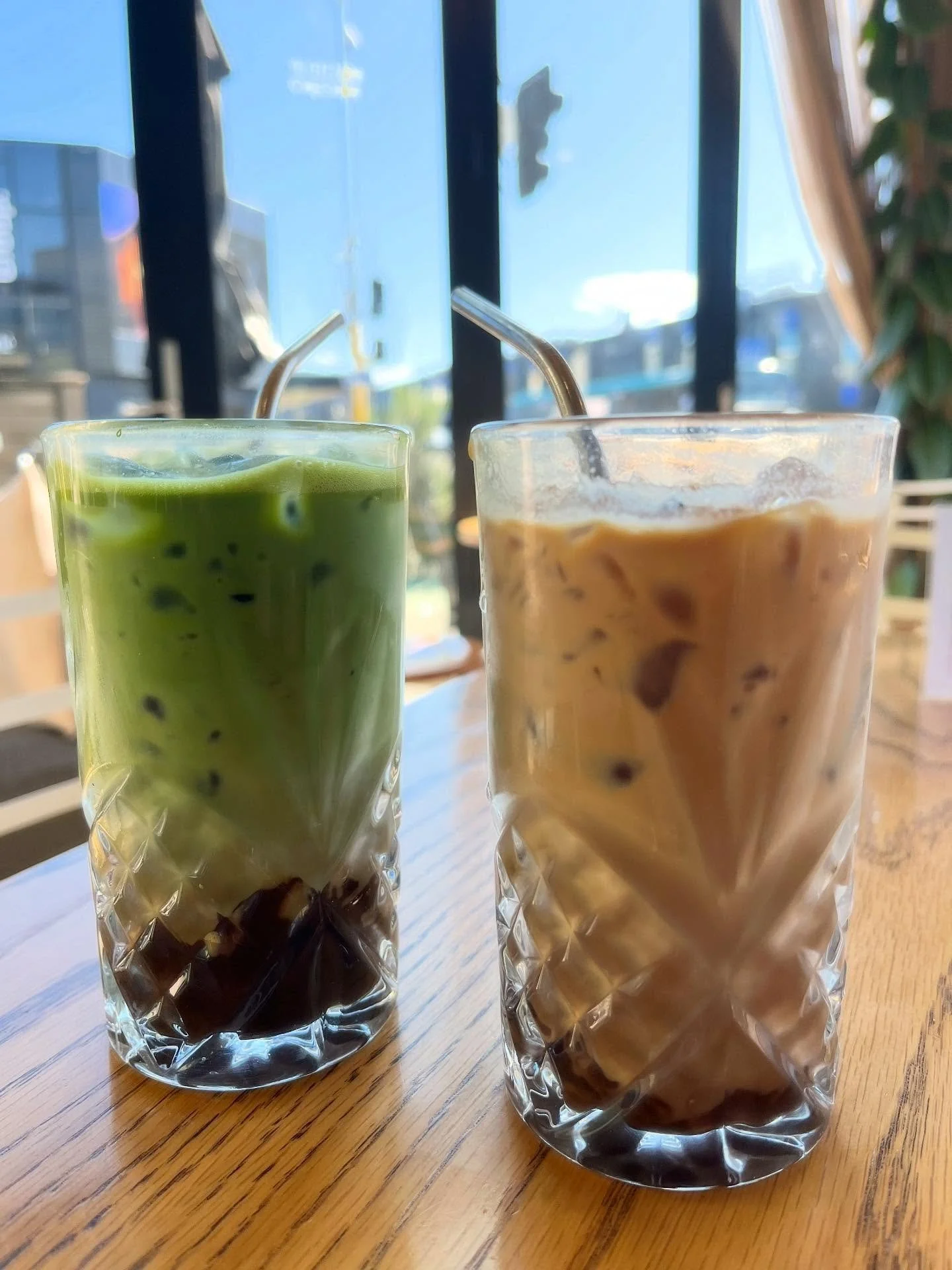 Obsessed with this Jaffa combo. Iced Latte or Matcha, the choice is yours.