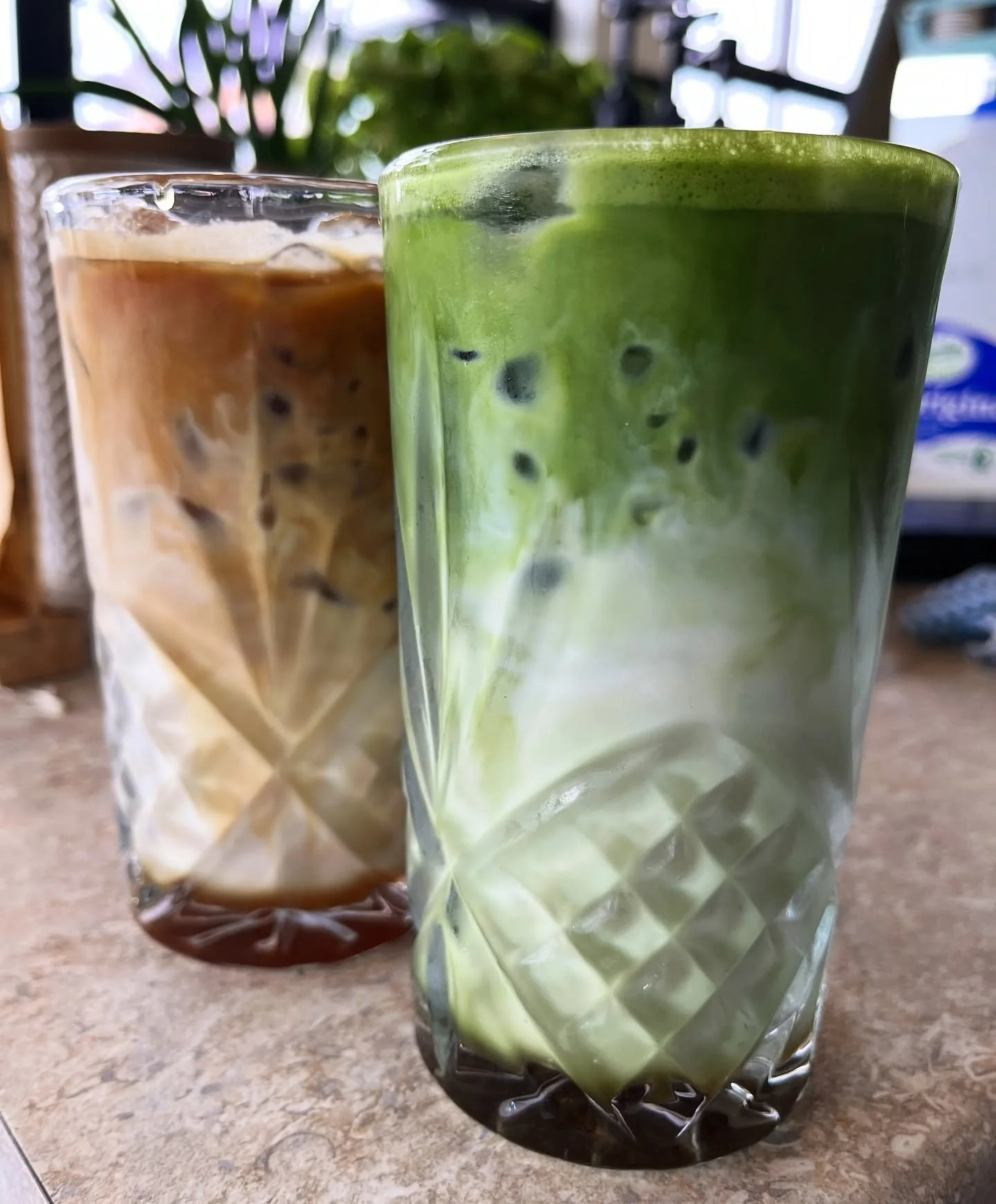 Maple Sea Salt Iced Latte or Iced Matcha