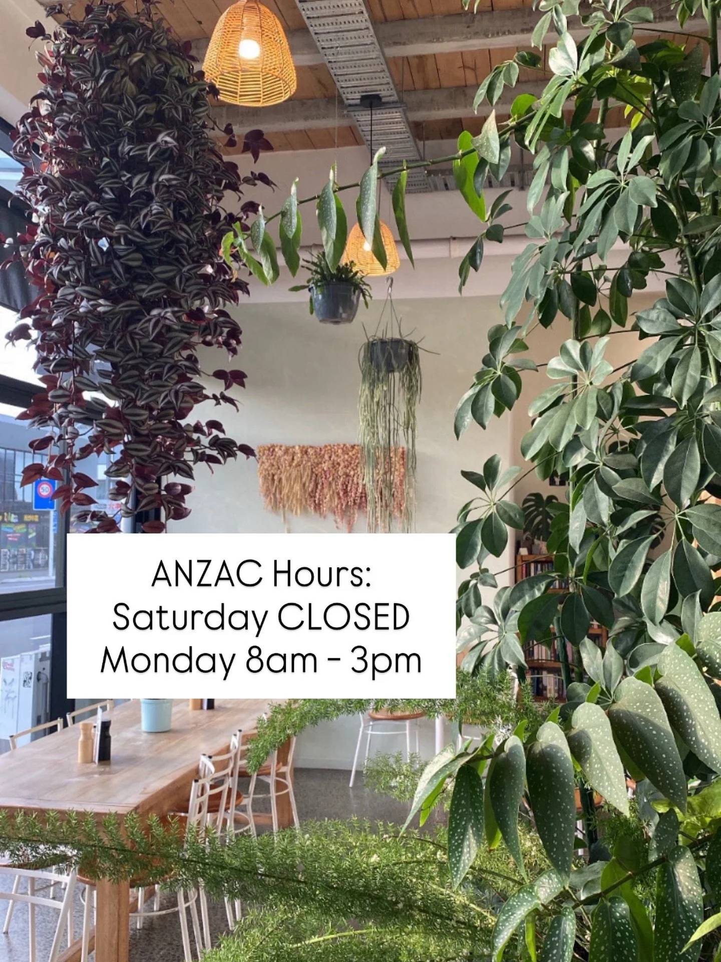 We&rsquo;ll be closed on ANZAC Day (Saturday) to celebrate our son&rsquo;s 3rd Birthday. Open as usual tomorrow (Friday) and Monday from 8am