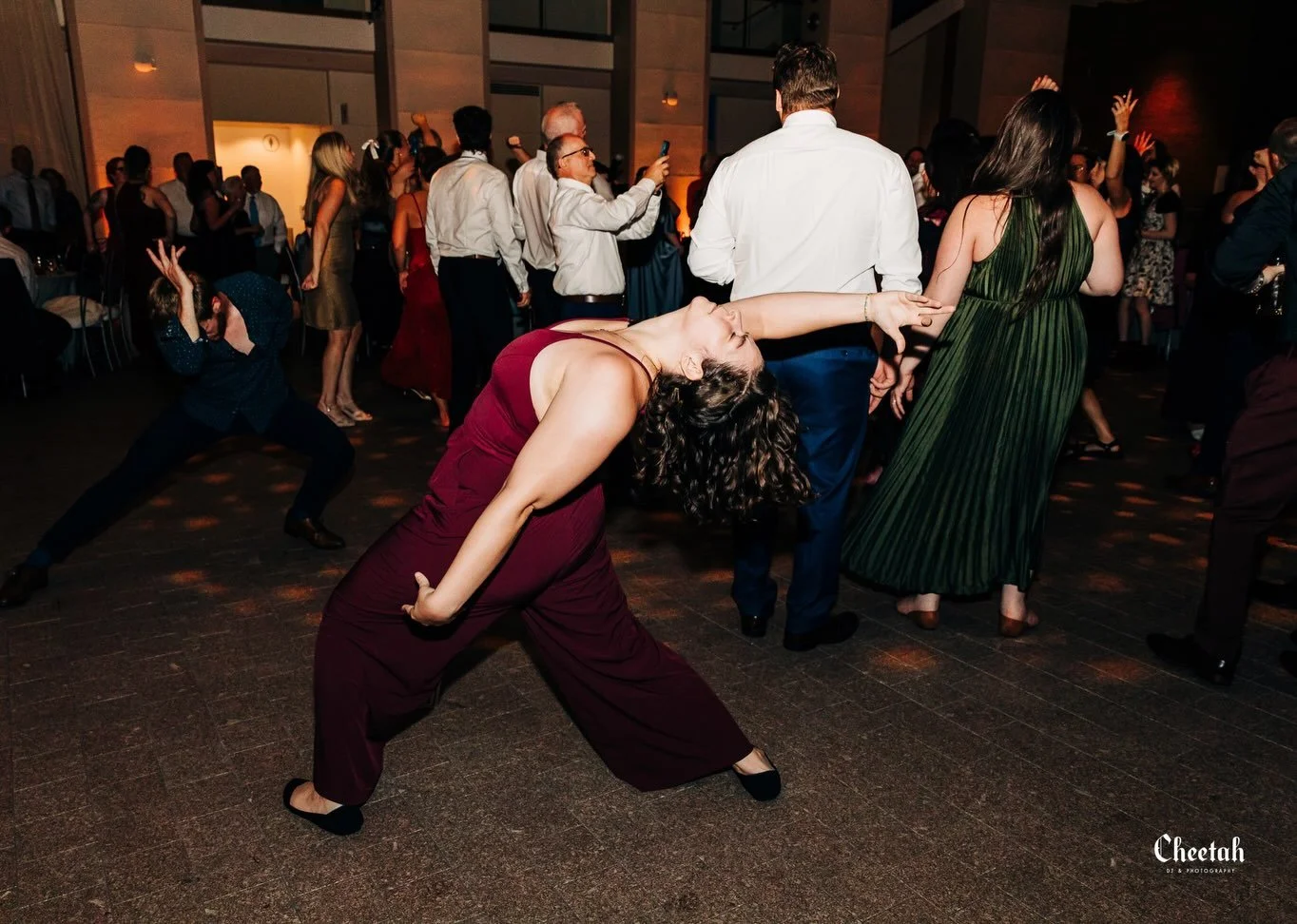 When the dance floor is this good, the timeline stops mattering. 🖤

The best wedding receptions happen when everyone forgets they&rsquo;re being photographed and just has fun. From dramatic dance moves to belly laughs and full-on singalongs, this ni