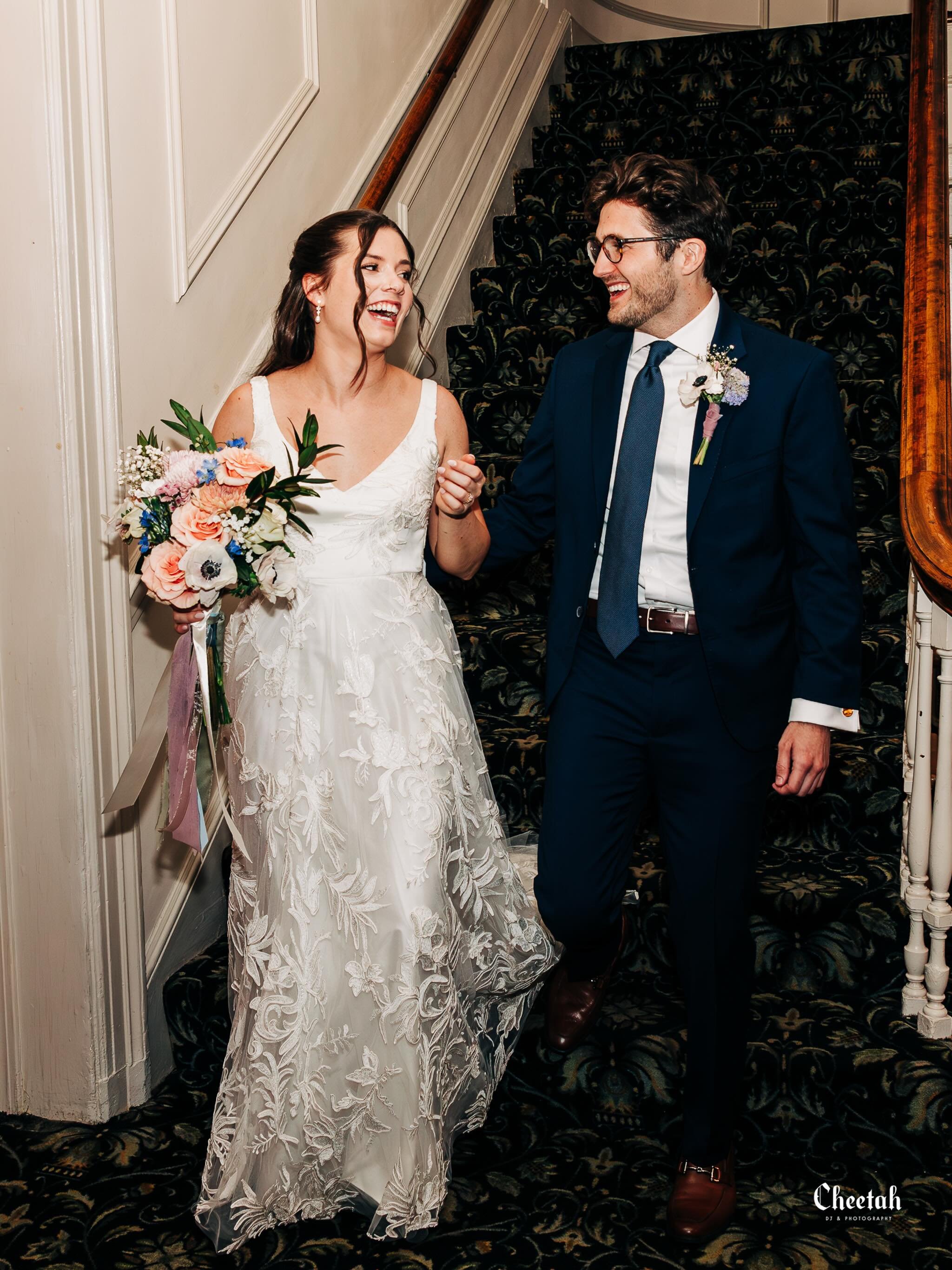 Some wedding days don&rsquo;t go exactly as planned, but sometimes that&rsquo;s where the magic happens.

These two embraced every moment, laughed through the unexpected, and made the most of a rainy Salem wedding day. 🖤

Venue: Hawthorne Hotel | Ho